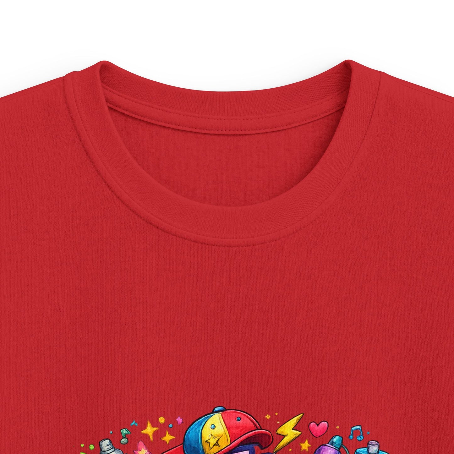 Kids Tee — "Too Cool for School" Colorful Back-to-School Graphic