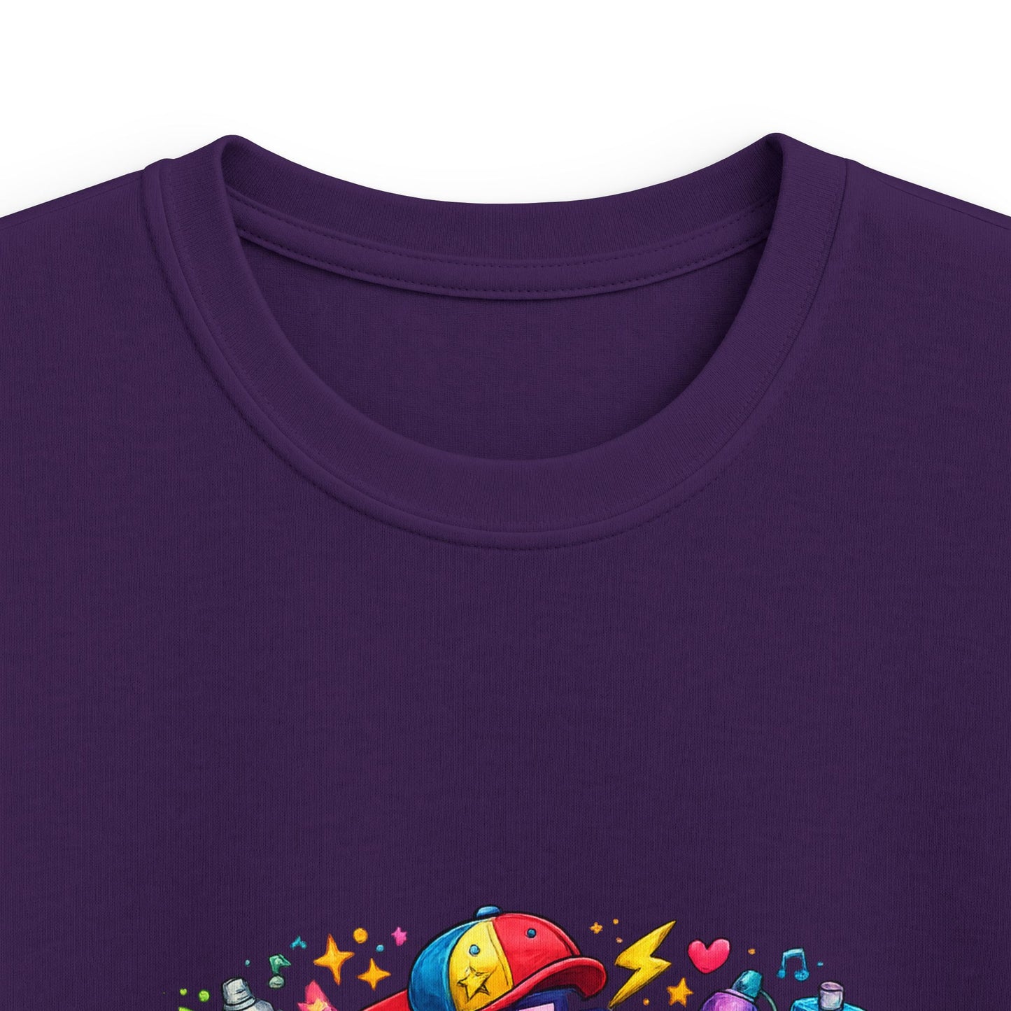 Kids Tee — "Too Cool for School" Colorful Back-to-School Graphic
