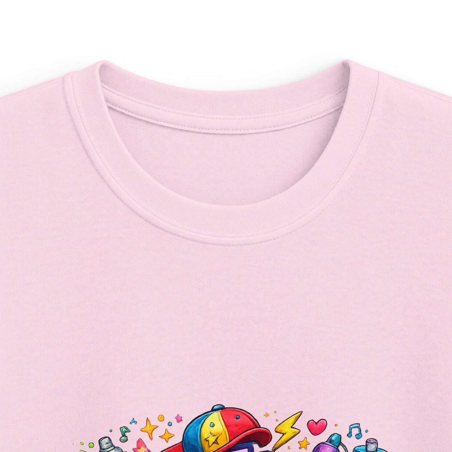 Kids Tee — "Too Cool for School" Colorful Back-to-School Graphic